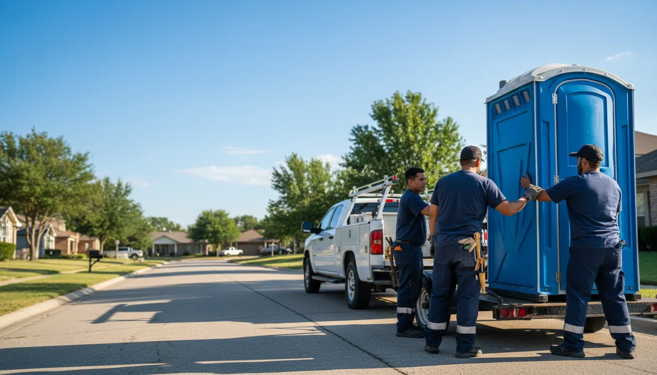 Portable Toilet Rental in Fortescue, NJ near me